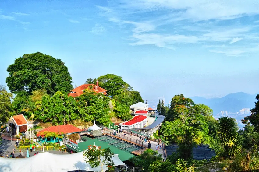 马来西亚旅游胜地——槟城升旗山